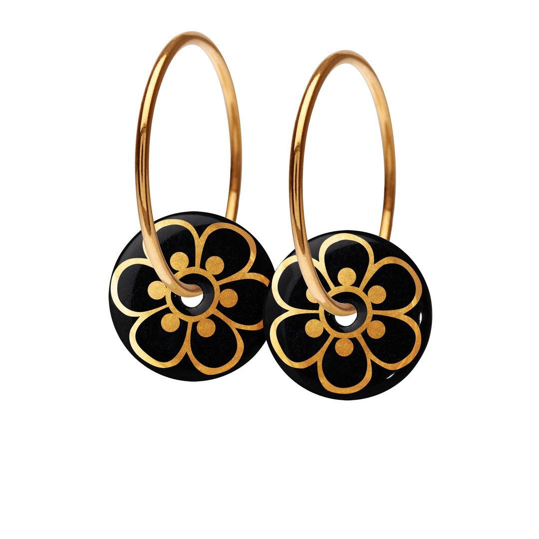 Flora creol øreringe. Scherning København