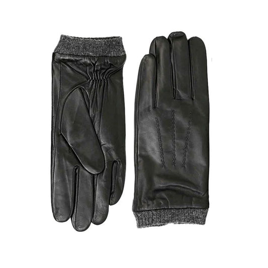 LouisMBG herrehandske. Lammeskind. Sort. Markberg