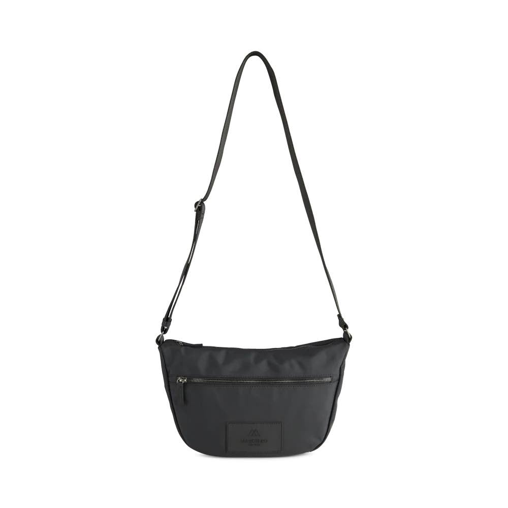 CasieMBG Large Crossbody. Unisex. Sort. Recycled polyester. Markberg