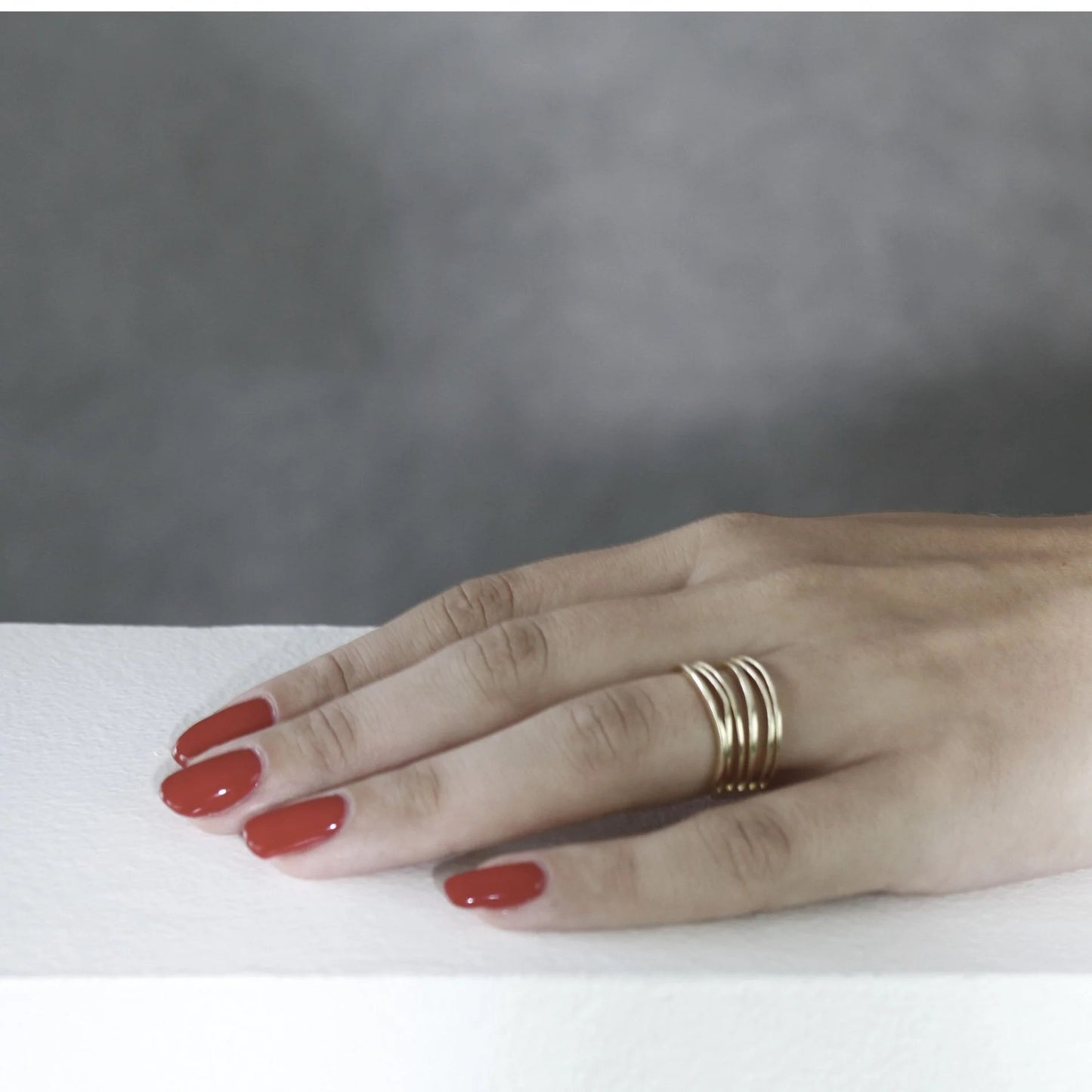 Tara Adjustable Ring. Guld plating. Dansk Copenhagen