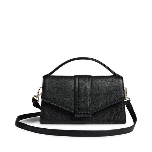 ZoeMBG crossbody taske. Sort og guld. Læder. Markberg